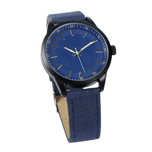 RP-053, Reloj unisex con caja metalica, correa de nylon y maquinaria metalica japonesa, colores: azul, negro, rojo y verde, incluye estuche metalico